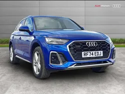 Blue Used 2025 Audi Q5 S-Line SUV | £42,490 (Expensive)