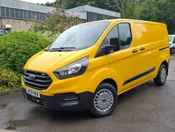 Yellow Used 2021 Ford Transit Custom S Van | £9,275 (Good price)