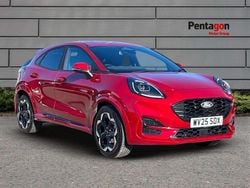Red Used 2025 Ford Puma Gen-E ST-Line X SUV | £22,395 (A bit pricey)