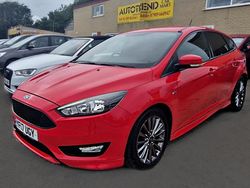 Red Used 2017 Ford Focus ST-Line Hatchback | £7,897 (Super price)