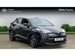 Black Used 2021 Toyota C-HR Design SUV | £19,050 (Fair price)