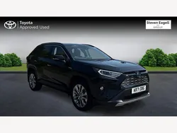 Black Used 2022 Toyota RAV4 Hybrid SUV | £29,417 (A bit pricey)