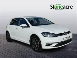 White Used 2020 VW Golf VIII Edition Hatchback | £14,495 (Fair price)