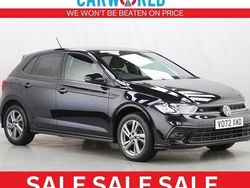 Black Used 2022 VW Polo R-line Hatchback | £16,400 (Fair price)