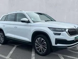Moon white metallic Used 2024 Skoda Kodiaq SE L Executive SUV | £28,650 (Fair price)