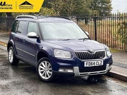 Blue Used 2014 Skoda Yeti GreenLine SUV | £5,695 (Fair price)