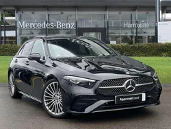 Black Used 2023 Mercedes A200 AMG Line Premium Plus Hatchback | £24,600 (Fair price)