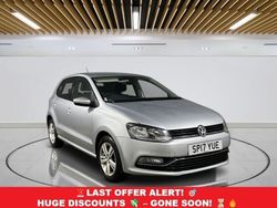 Silver Used 2017 VW Polo Match Hatchback | £10,949 (Fair price)