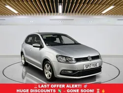 Silver Used 2017 VW Polo Match Hatchback | £10,699 (Fair price)