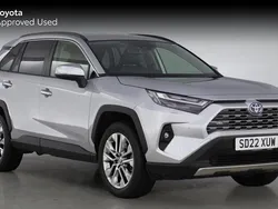 Silver Used 2022 Toyota RAV4 Hybrid SUV | £26,995 (Fair price)