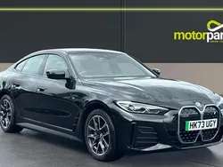 Sapphire black metallic Used 2023 BMW i4 M Sport Sedan | £30,500 (Good price)