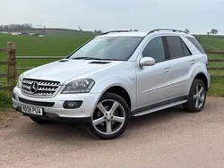 Silver Used 2008 Mercedes ML320 Edition 1 SUV | £5,999 (Fair price)