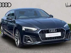 Black Used 2021 Audi A5 Sportback S-Line Hatchback | £22,799 (Fair price)
