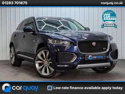 Blue Used 2017 Jaguar F-Pace Supercharged SUV | £18,995 (A bit pricey)