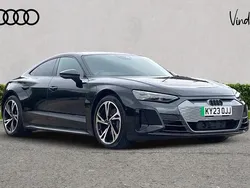Black Used 2023 Audi e-tron GT quattro Comfort Sedan | £47,400 (A bit pricey)