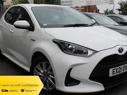 White Used 2021 Toyota Yaris Hatchback | £13,495 (Good price)