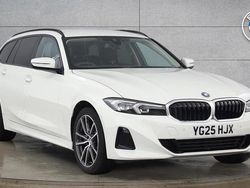 White Used 2025 BMW 330e Sport Line Estate | £29,950