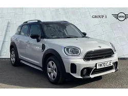 White silver Used 2021 Mini Cooper Countryman Classic SUV | £18,990 (Expensive)