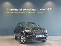Black Used 2021 Jeep Compass Longitude SUV | £13,498 (Fair price)
