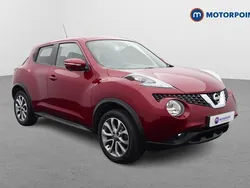 Red Used 2018 Nissan Juke Tekna SUV | £8,999 (Fair price)