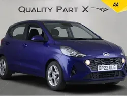Blue Used 2022 Hyundai i10 SE Hatchback | £9,975 (Fair price)