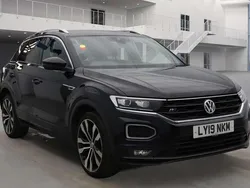 Black Used 2019 VW T-Roc R-line SUV | £17,295 (Fair price)