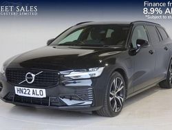 Black Used 2022 Volvo V60 R-Design Estate | £19,500 (Fair price)