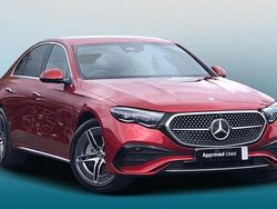 Red Used 2024 Mercedes E300 AMG Line Premium Sedan | £51,995