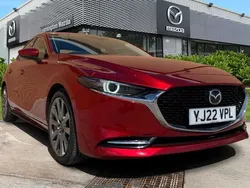 Red Used 2022 Mazda 3 Inclusive Sedan | £14,790 (Fair price)