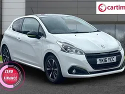 White Used 2016 Peugeot 208 Allure Hatchback | £4,699 (Fair price)