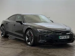 Black Used 2024 Audi RS e-tron GT Comfort Sedan | £71,490 (Expensive)