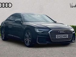 Black Used 2022 Audi A6 S-Line Sedan | £25,237 (Fair price)