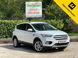 White Used 2018 Ford Kuga Titanium SUV | £9,999 (Fair price)