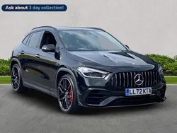 Black Used 2022 Mercedes GLA45 AMG SUV | £42,910 (Good price)