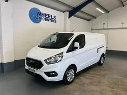 White Used 2021 Ford Transit Custom Limited Van | £14,490 (Good price)