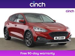 Red Used 2021 Ford Focus Active X Hatchback | £11,429 (Fair price)