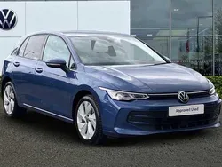 Anemone blue Used 2024 VW Golf VIII Match Hatchback | £20,630 (Fair price)