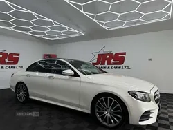 White Used 2017 Mercedes E350 AMG Line Premium Plus Sedan | £17,500 (A bit pricey)