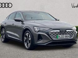Grey Used 2023 Audi Q8 e-tron Sport SUV | £33,970 (Fair price)