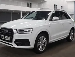 White Used 2015 Audi Q3 S-Line SUV | £12,495 (A bit pricey)