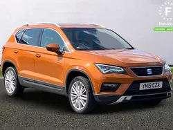 Orange Used 2019 Seat Ateca XCELLENCE SUV | £13,999 (Fair price)