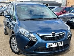 Blue Used 2013 Vauxhall Zafira MPV | £5,750 (Fair price)