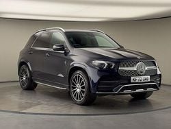 Cavansite blue Used 2022 Mercedes GLE400 AMG line Estate | £45,650 (Good price)
