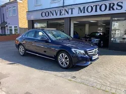 Blue Used 2017 Mercedes C350 Premium Plus Sedan | £16,490 (Fair price)