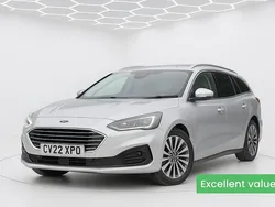 Silver Used 2022 Ford Focus Titanium Estate | £16,495 (Fair price)
