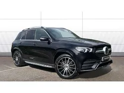 Black Used 2021 Mercedes GLE300 AMG line SUV | £42,855 (Fair price)