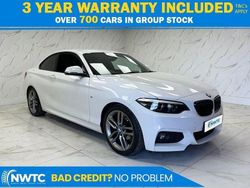 White Used 2017 BMW 218 M Sport Coupe | £8,695 (Fair price)