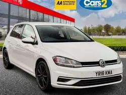 White Used 2018 VW Golf VII SE Hatchback | £9,330 (Good price)