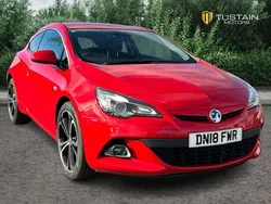 Lava red Used 2018 Vauxhall Astra GTC Edition Coupe | £8,499 (A bit pricey)