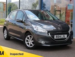 Grey Used 2014 Peugeot 208 Active Hatchback | £3,495 (Fair price)